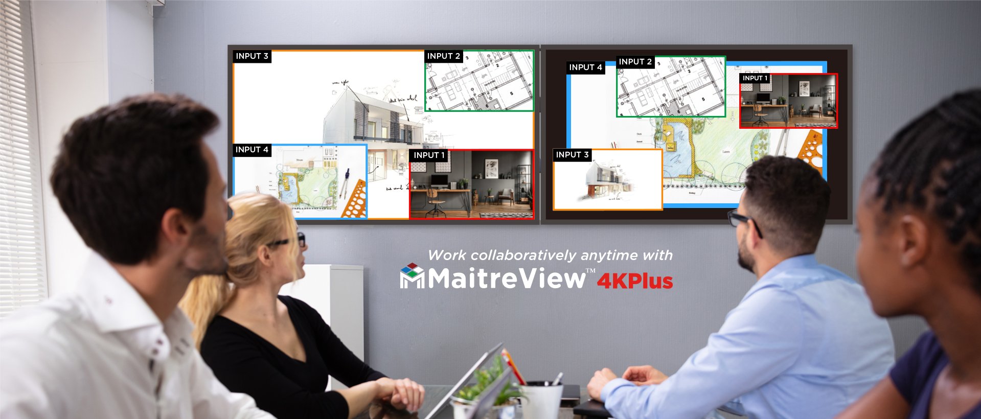 The MaitreView™ 4KPlus Upgrades A Technology Company's Meeting Room